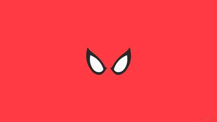 Spiderman Eyes Minimal 4K