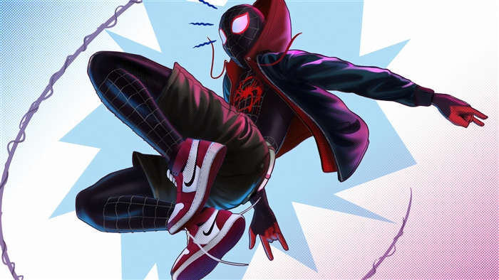 Miles Morales from Spider-Verse 4K