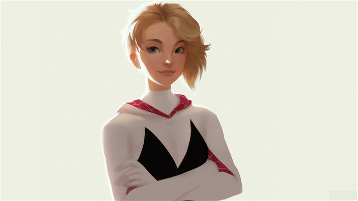 Gwen Stacy from Spider-Verse 4K