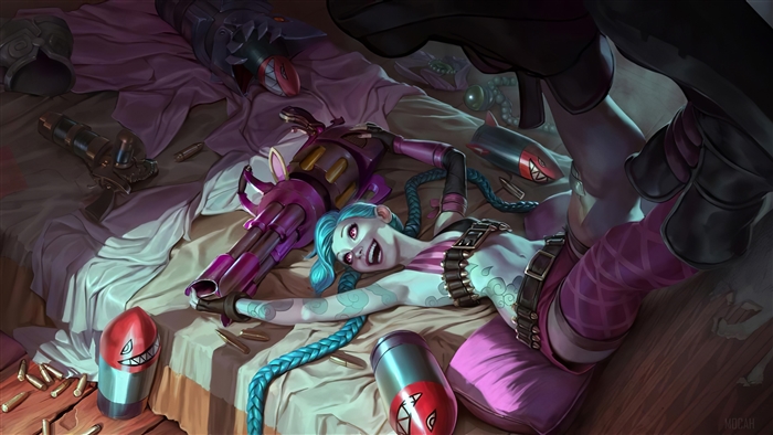 Jinx from League of Legends 4K