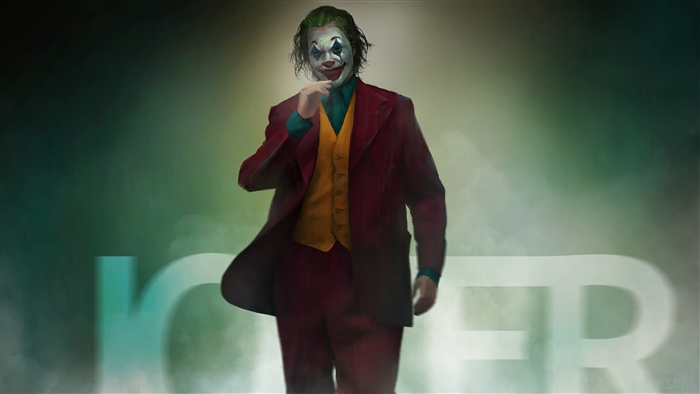 Joker Walking Art