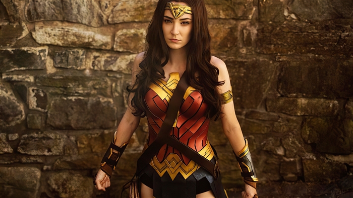 Wonder Woman Cosplay 4K