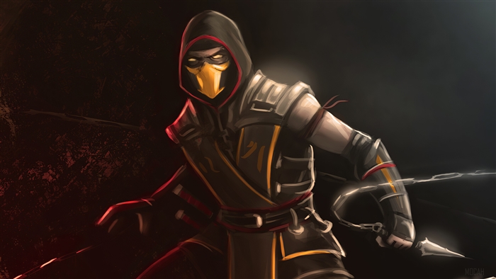 Scorpion from Mortal Kombat 4K