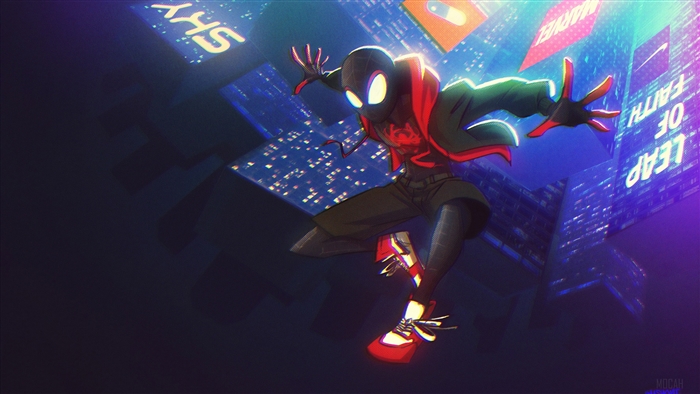 Miles Morales from Spider-Verse 4K