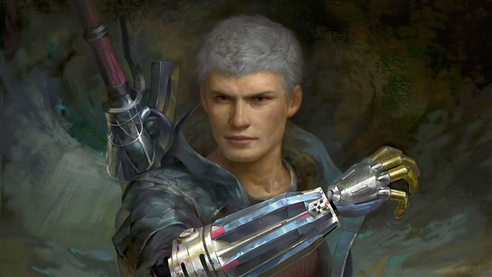 Nero from Devil May Cry 4K