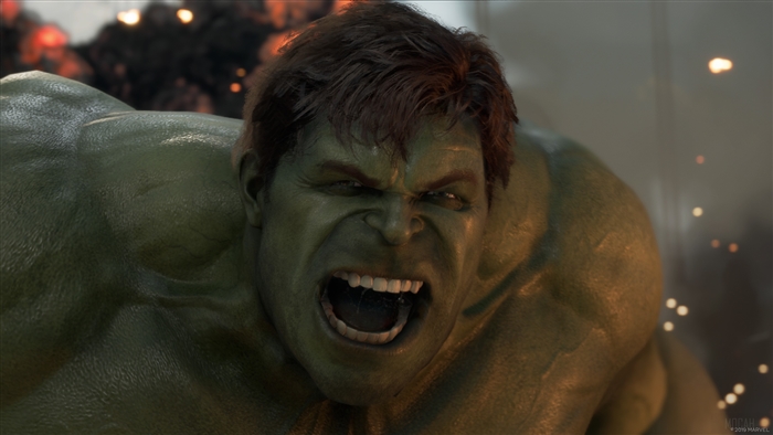 Hulk from Marvels Avengers 4K