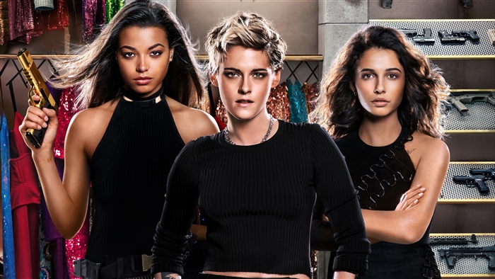 Three women from Charlie's Angels 2019 movie
