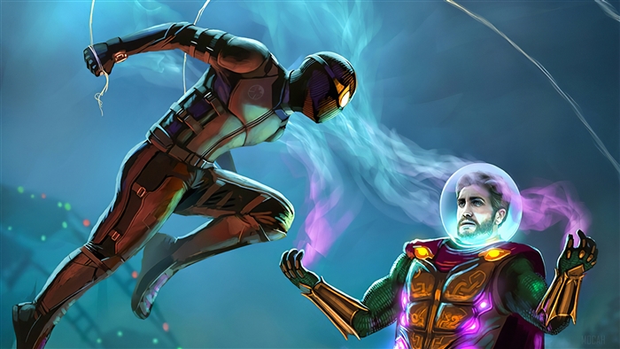 Spider-Man and Mysterio 4K