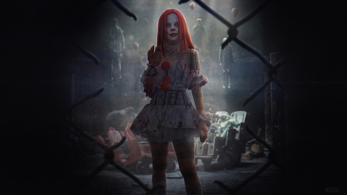 Pennywise the Dancing Clown girl in 4K