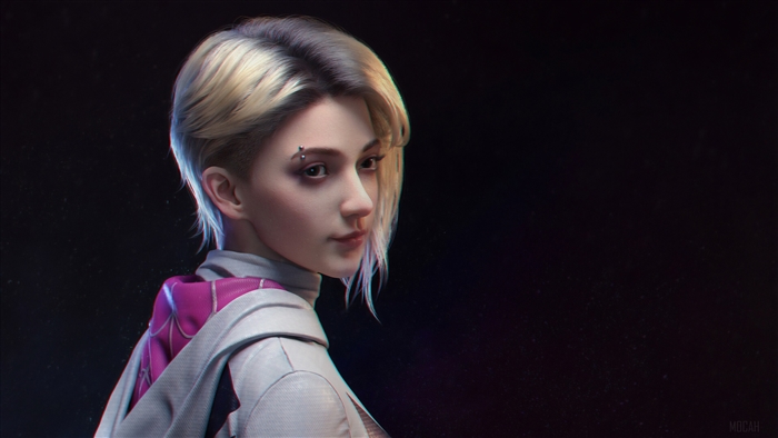 Gwen Stacy Cosplay 4K