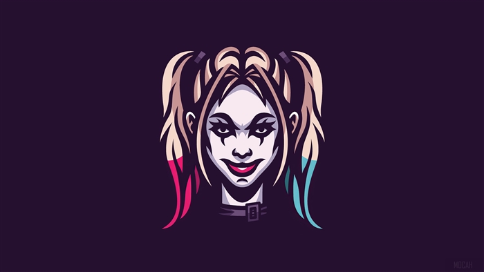 Harley Quinn Minimal Art