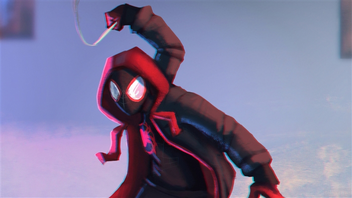 Miles Morales from Spider-Man 4K