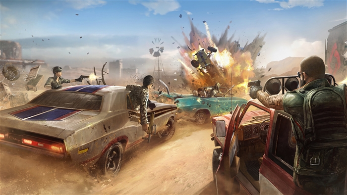 Battle Royale Car Combat 4K