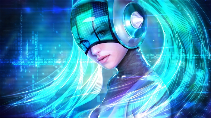 DJ Sona Kinetic from League of Legends 4K
