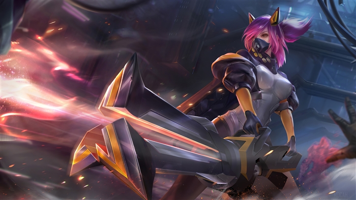 Akali from League of Legends Purgatory 4K