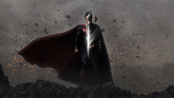 Batman and Superman mashup 4K