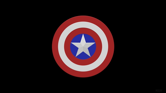 Captain America Shield 4K