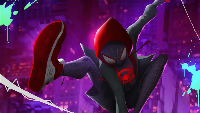 Spider-Man from Spider-Verse 4K