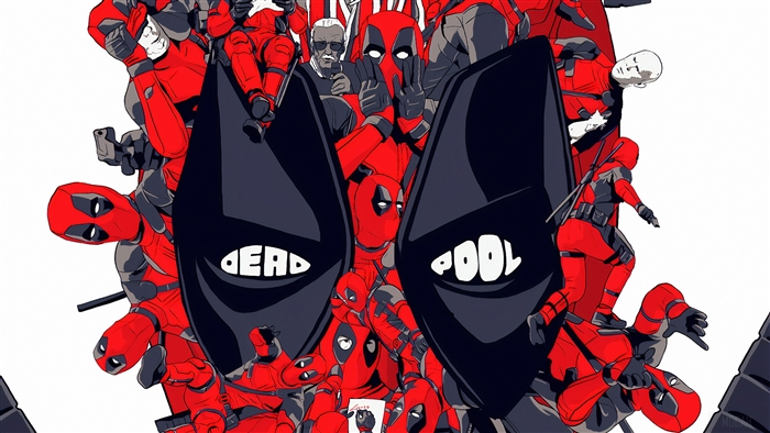 Deadpool Mask Art
