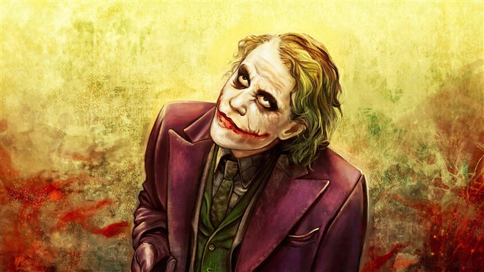 Joker from Batman Art 4K