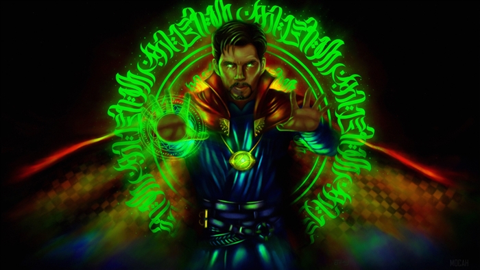 Doctor Strange casting a spell 4K