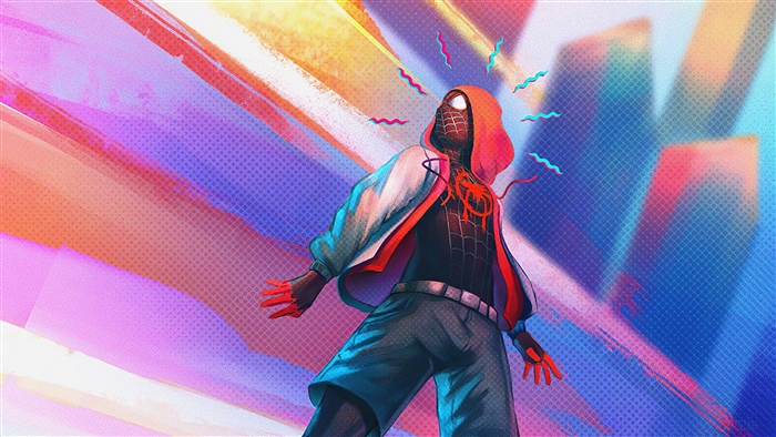 Miles Morales from Spider-Verse 4K