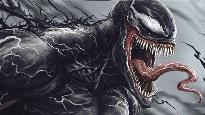 Venom Artwork with 4K Detail
