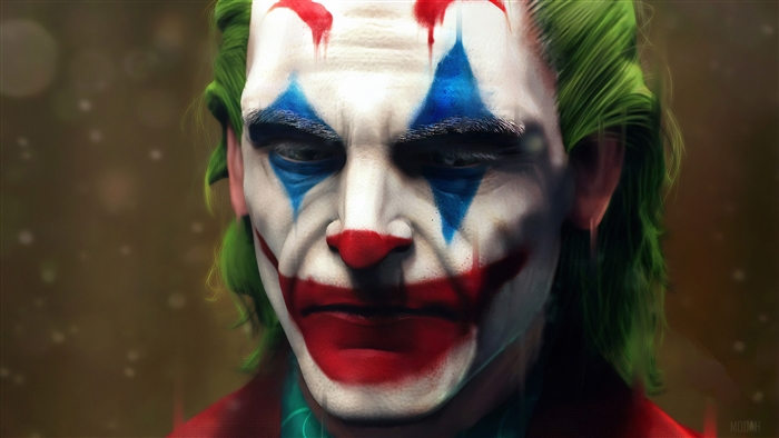 Joker Closeup Art