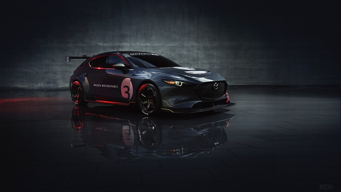 Mazda3 TCR 2019 race car 4K