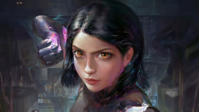 Alita from Alita: Battle Angel Art 4K