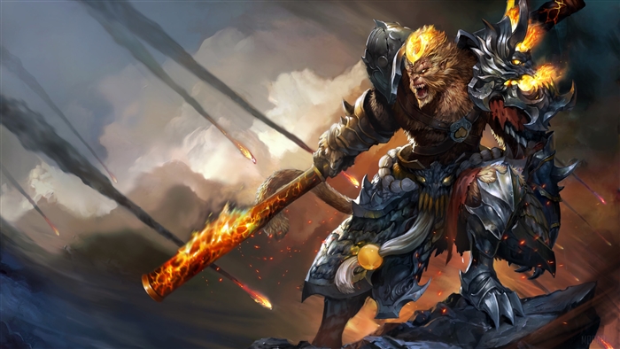 Wukong from League of Legends 4K