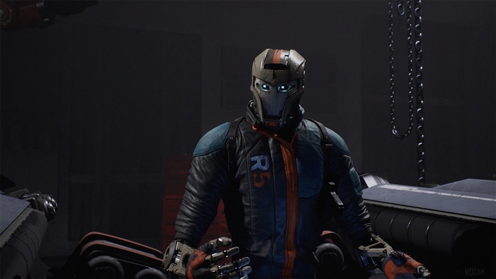 R5 robot from Disintegration Video Game 4K