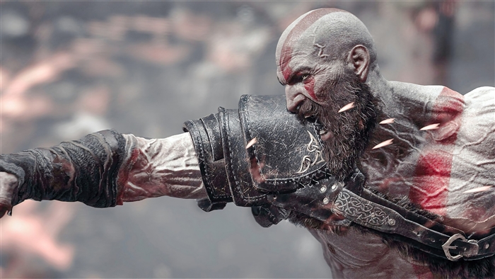 Kratos from God of War 4K