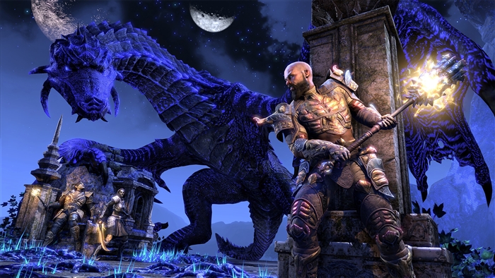 The Elder Scrolls Online Elsweyr Dragon 4K