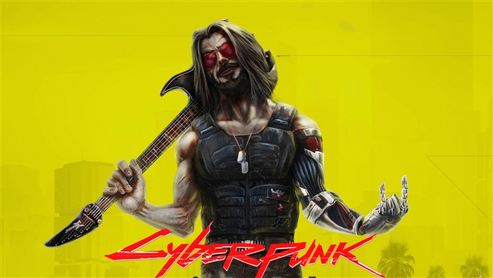 Johnny Silverhand from Cyberpunk 2077 4K