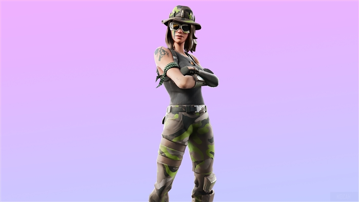 Fortnite Swamp Stalker Skin 4K