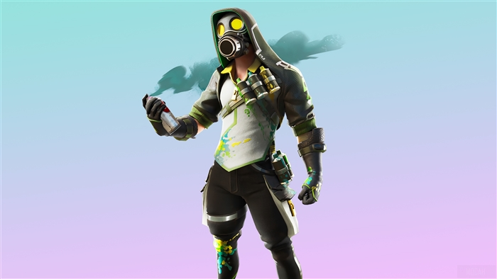 Fortnite Toxic Tagger Skin Outfit