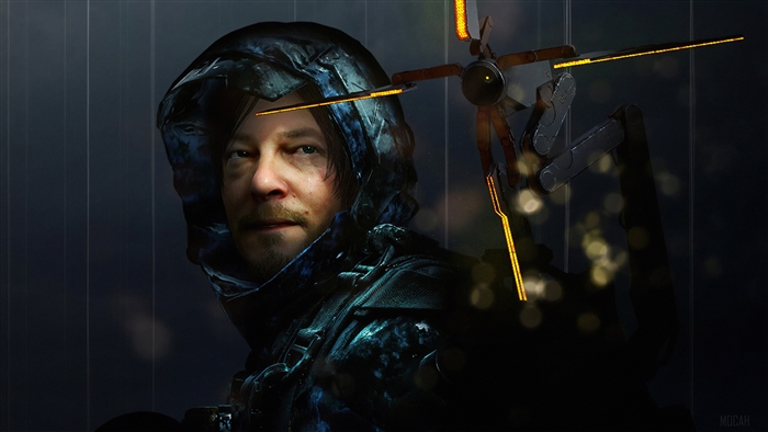 Sam Porter Bridges from Death Stranding Key Art 4K