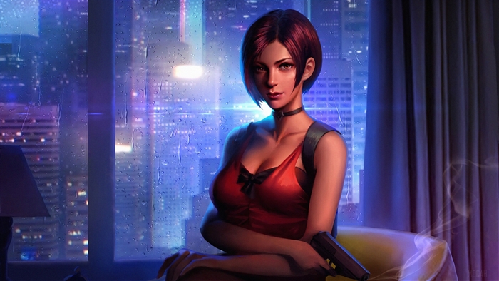 Ada Wong from Resident Evil 2 4K