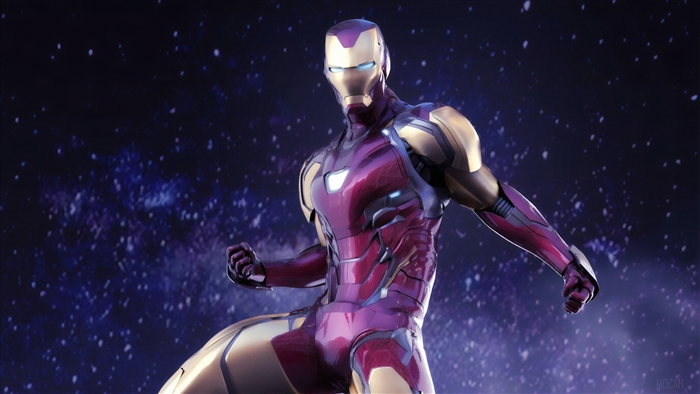 Iron Man from Avengers Endgame 4K