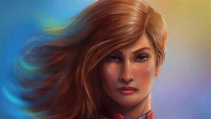 Captain Marvel Art 4K