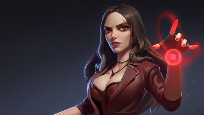 Scarlet Witch Art