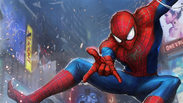 Spider-Man art 4K