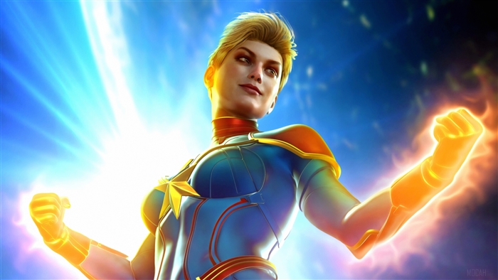 Captain Marvel in 4K