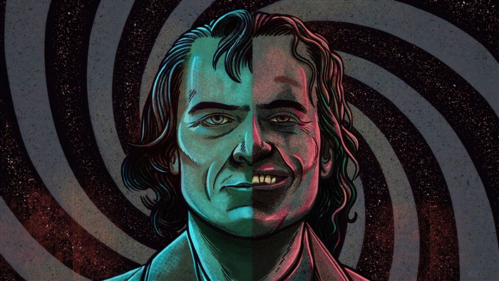 The Joker Joaquin Phoenix art