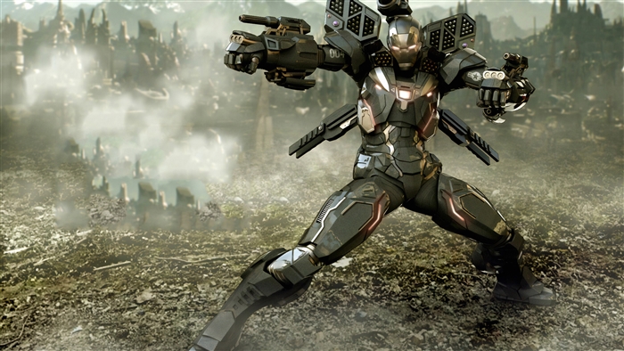 War Machine from Avengers Endgame 4K