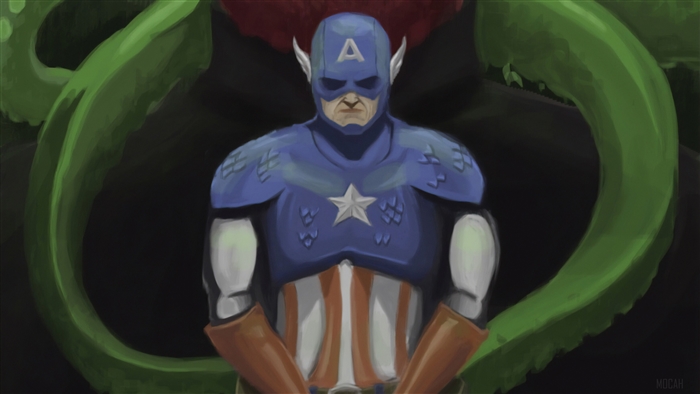 Captain America from Marvel Comics, Hail Hydra