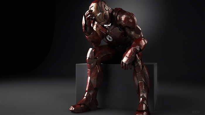 Iron Man Thinking