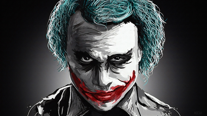 Joker Heath Ledger Art