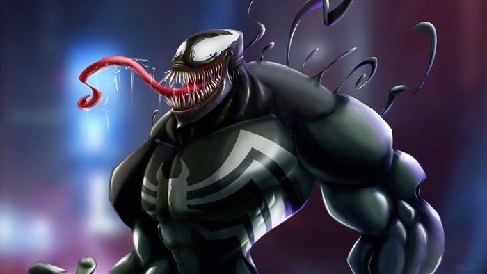 Venom from Marvel Newart 4K